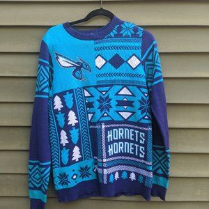 Charlotte Hornets Teal Blue Sweater